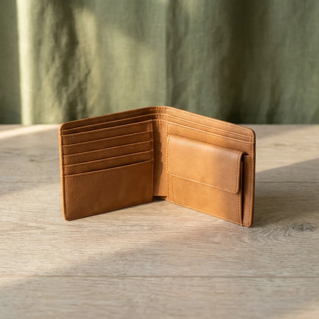 Bifold Wallet with Coin Pocket