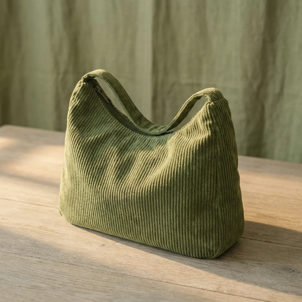 Corduroy Shoulder Bag
