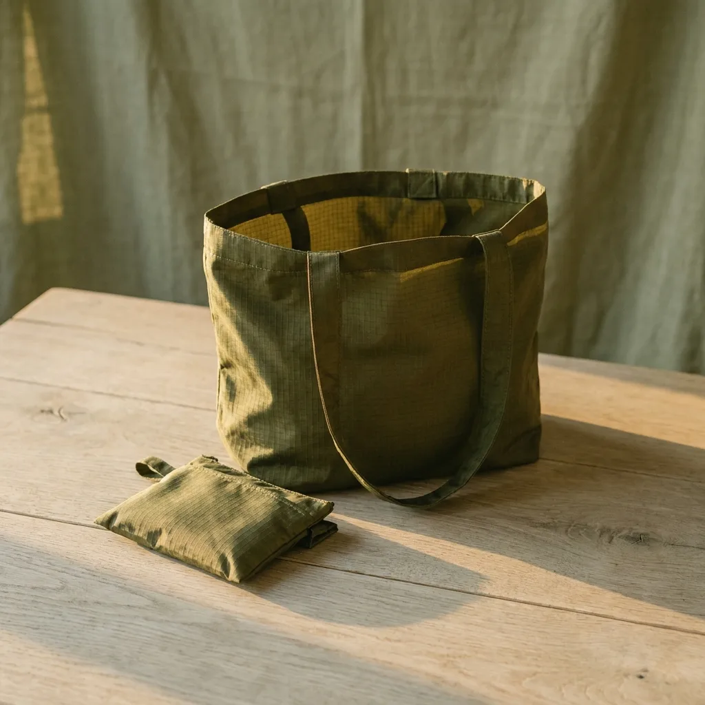Packable Foldaway Tote