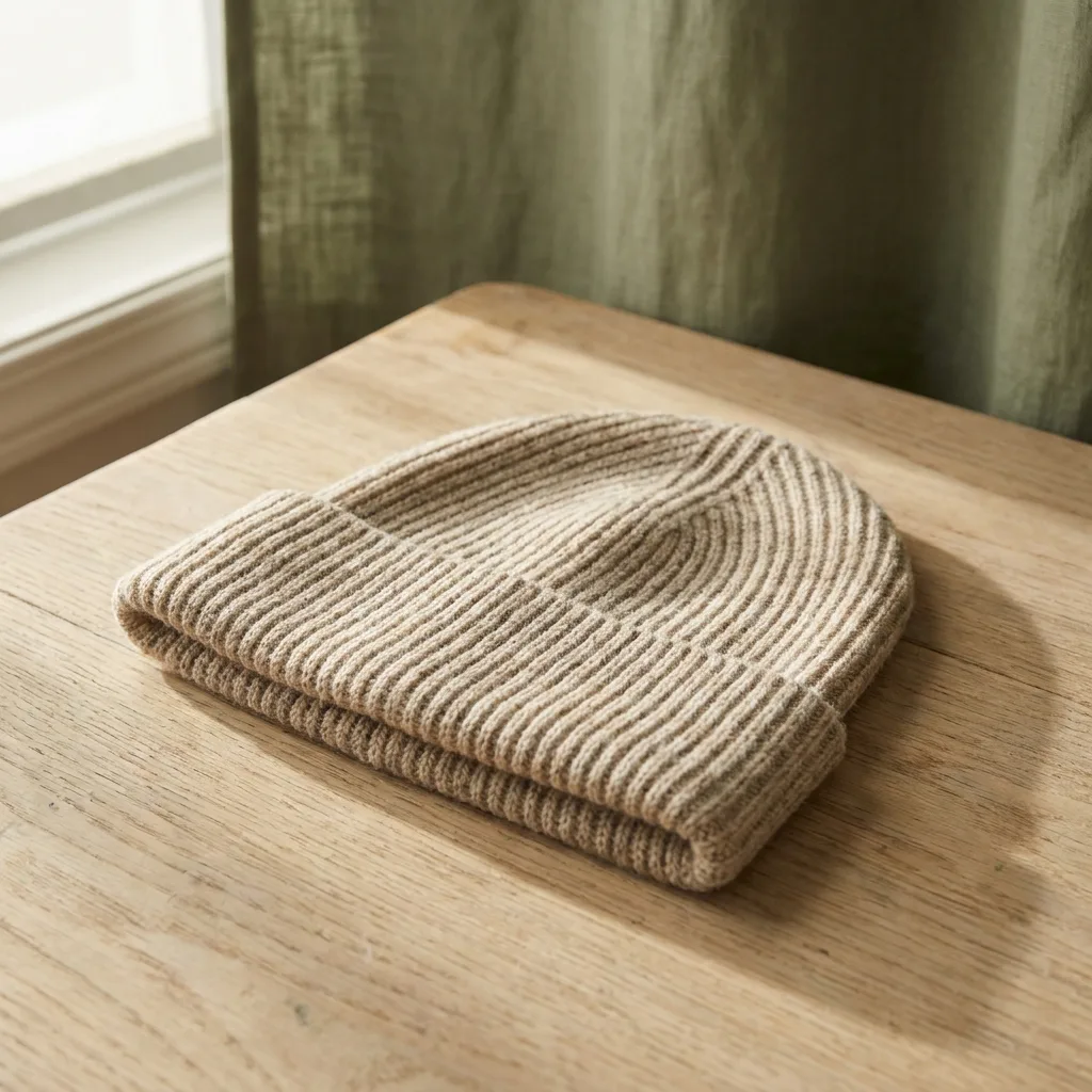 Rib Knit Beanie