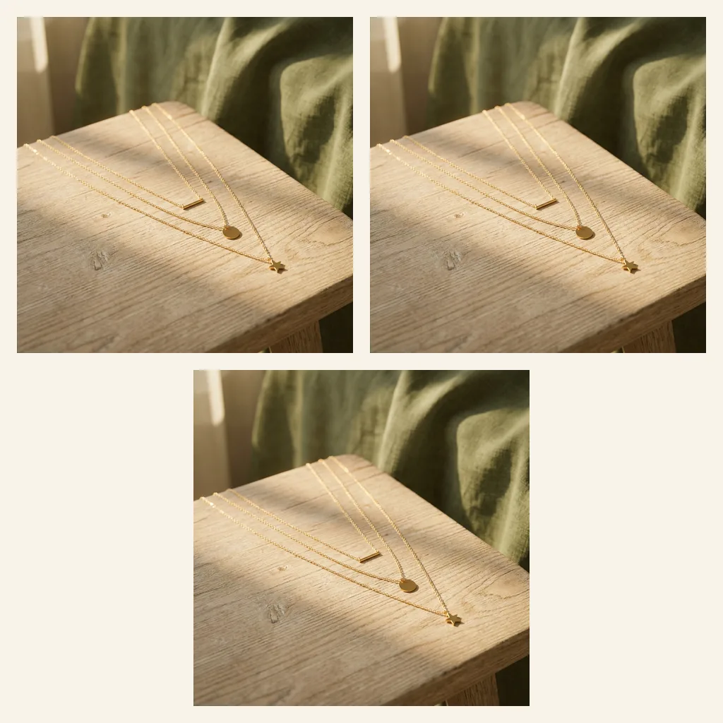Three-Length Pendant Set