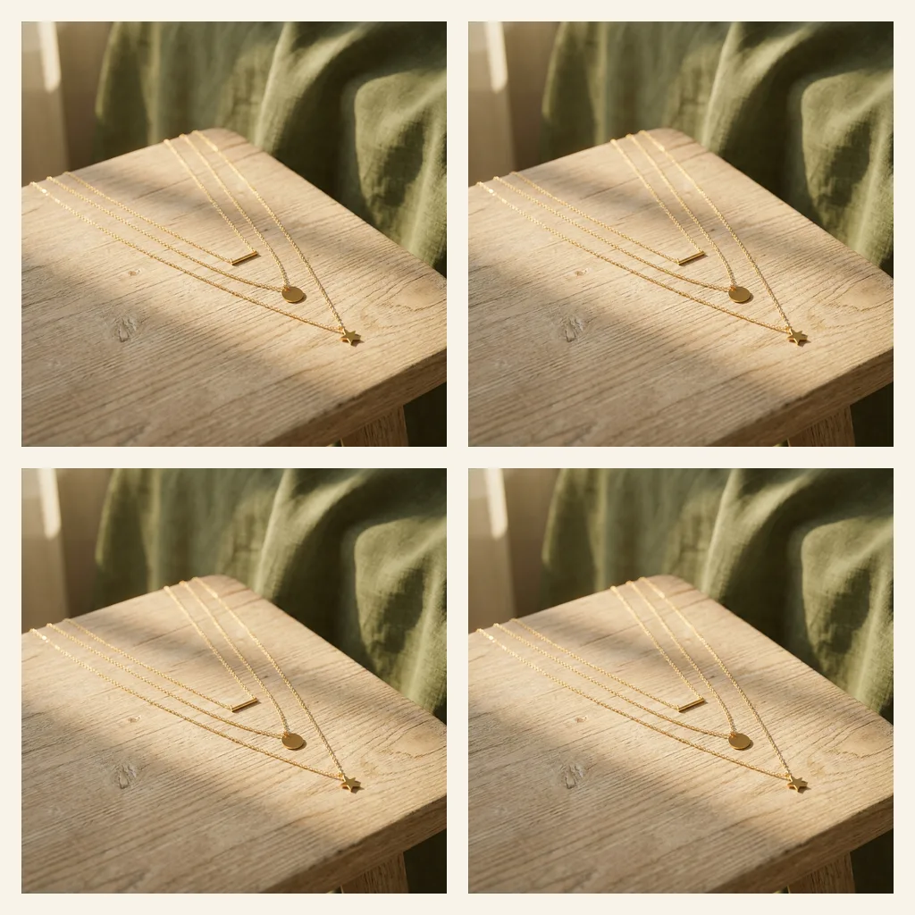 Three-Length Pendant Set