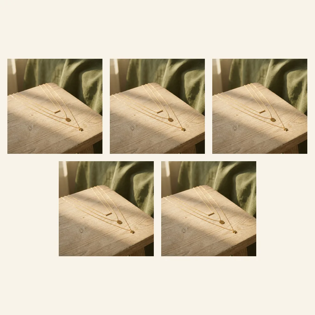 Three-Length Pendant Set